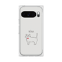 プレミアムスクエアケース［ 蝶ネクタイねこ - White ］