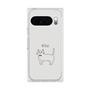 プレミアムスクエアケース［ 蝶ネクタイねこ - White ］