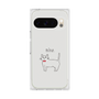 プレミアムスクエアケース［ 蝶ネクタイねこ - White ］