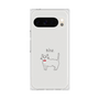 プレミアムスクエアケース［ 蝶ネクタイねこ - White ］