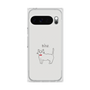 プレミアムスクエアケース［ 蝶ネクタイねこ - White ］