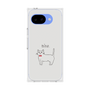 プレミアムスクエアケース［ 蝶ネクタイねこ - White ］