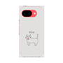 プレミアムスクエアケース［ 蝶ネクタイねこ - White ］
