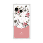 プレミアムスクエアケース［ ツインドットフラワー - Pink ］