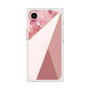プレミアムスクエアケース［ マーブルトライアングルパレット - Pink ］
