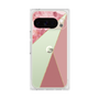 プレミアムスクエアケース［ マーブルトライアングルパレット - Pink ］