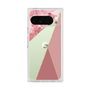 プレミアムスクエアケース［ マーブルトライアングルパレット - Pink ］
