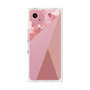 プレミアムスクエアケース［ マーブルトライアングルパレット - Pink ］