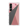 プレミアムスクエアケース［ マーブルトライアングルパレット - Pink ］