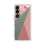プレミアムスクエアケース［ マーブルトライアングルパレット - Pink ］