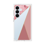 プレミアムスクエアケース［ マーブルトライアングルパレット - Pink ］