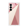 プレミアムスクエアケース［ マーブルトライアングルパレット - Pink ］