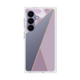 プレミアムスクエアケース［ マーブルトライアングルパレット - Purple ］