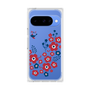 プレミアムスクエアケース［ 北欧フラワーバード ］
