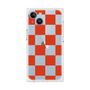 プレミアムスクエアケース［ 市松模様 - Red ］