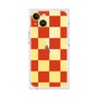 プレミアムスクエアケース［ 市松模様 - Red ］