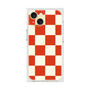 プレミアムスクエアケース［ 市松模様 - Red ］