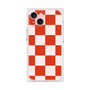 プレミアムスクエアケース［ 市松模様 - Red ］