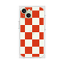 プレミアムスクエアケース［ 市松模様 - Red ］