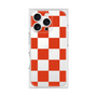 プレミアムスクエアケース［ 市松模様 - Red ］