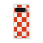 プレミアムスクエアケース［ 市松模様 - Red ］
