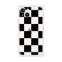 プレミアムスクエアケース［ 市松模様 - Black ］