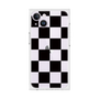 プレミアムスクエアケース［ 市松模様 - Black ］