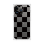 プレミアムスクエアケース［ 市松模様 - Black ］
