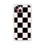 プレミアムスクエアケース［ 市松模様 - Black ］