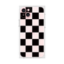 プレミアムスクエアケース［ 市松模様 - Black ］