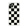 プレミアムスクエアケース［ 市松模様 - Black ］