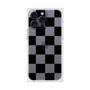 プレミアムスクエアケース［ 市松模様 - Black ］
