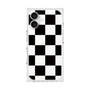 プレミアムスクエアケース［ 市松模様 - Black ］