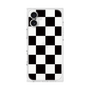 プレミアムスクエアケース［ 市松模様 - Black ］