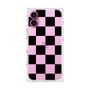 プレミアムスクエアケース［ 市松模様 - Black ］
