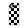 プレミアムスクエアケース［ 市松模様 - Black ］