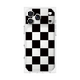 プレミアムスクエアケース［ 市松模様 - Black ］