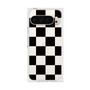 プレミアムスクエアケース［ 市松模様 - Black ］