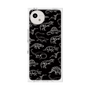 プレミアムスクエアケース［ Dinosaurs No.2 - Black ］