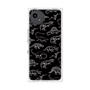 プレミアムスクエアケース［ Dinosaurs No.2 - Black ］