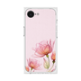 プレミアムスクエアケース［ Natural Flower - Pink ］