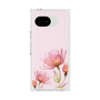 プレミアムスクエアケース［ Natural Flower - Pink ］