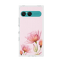 プレミアムスクエアケース［ Natural Flower - Pink ］