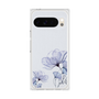 プレミアムスクエアケース［ Natural Flower - blue ］
