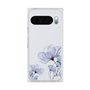 プレミアムスクエアケース［ Natural Flower - blue ］