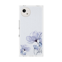 プレミアムスクエアケース［ Natural Flower - blue ］
