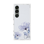 プレミアムスクエアケース［ Natural Flower - blue ］