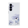 プレミアムスクエアケース［ Natural Flower - blue ］