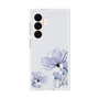 プレミアムスクエアケース［ Natural Flower - blue ］
