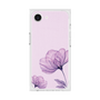 プレミアムスクエアケース［ Natural Flower - Purple ］
